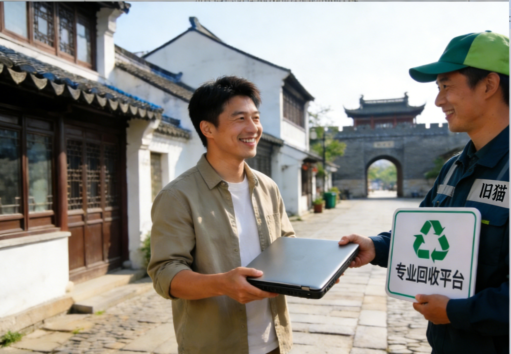 苏州姑苏笔记本回收哪家靠谱？旧猫上门估价快、价格透明！